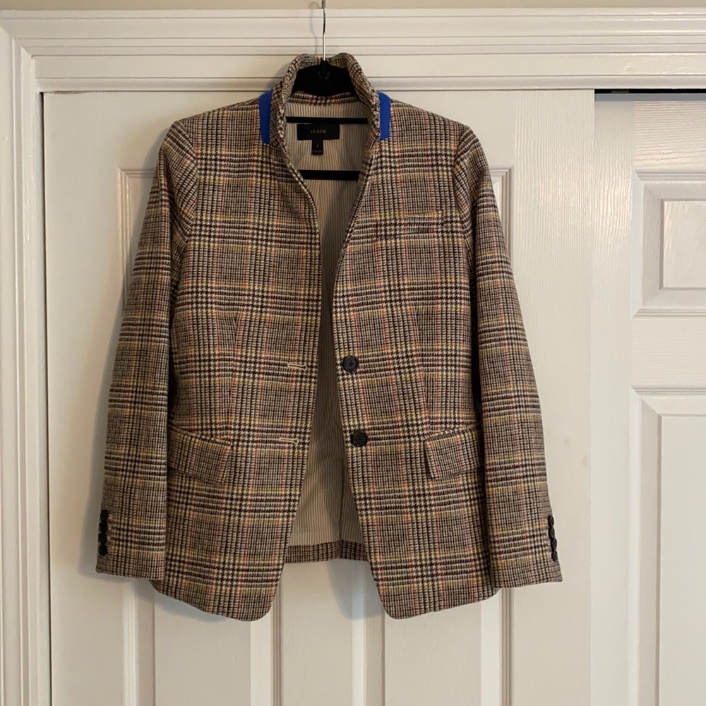 J.Crew Plaid Blazer